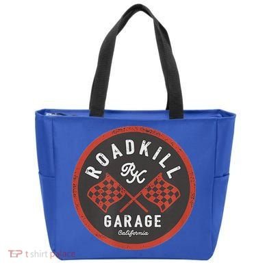 Roadkill Garage Flags Tote Bag