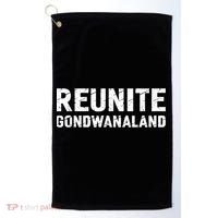 Reunite Gondwanaland Funny Geology Geologist Science Golf Towel thumb 0
