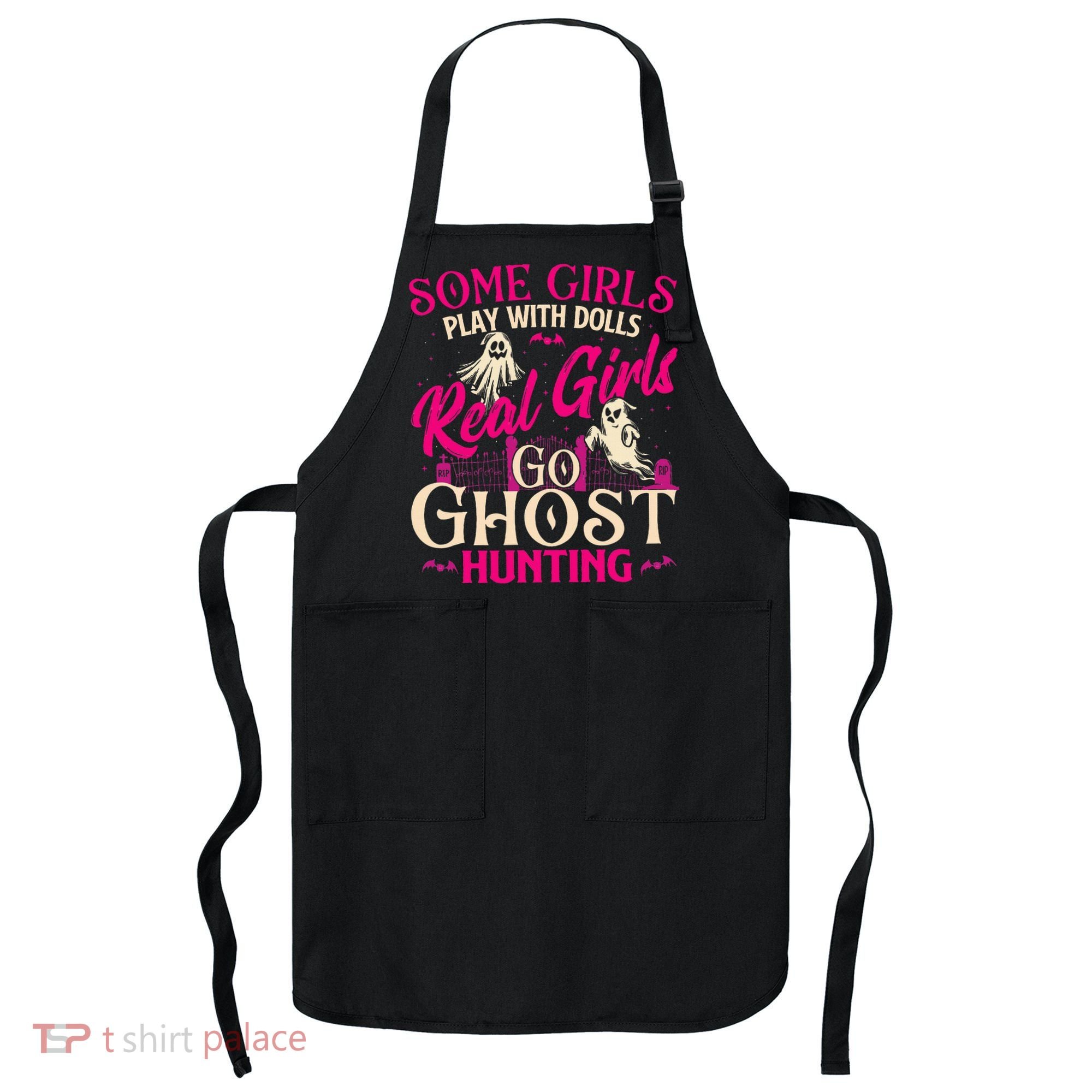 Real Go Ghost Hunting Ghosts Paranormal Researcher Apron