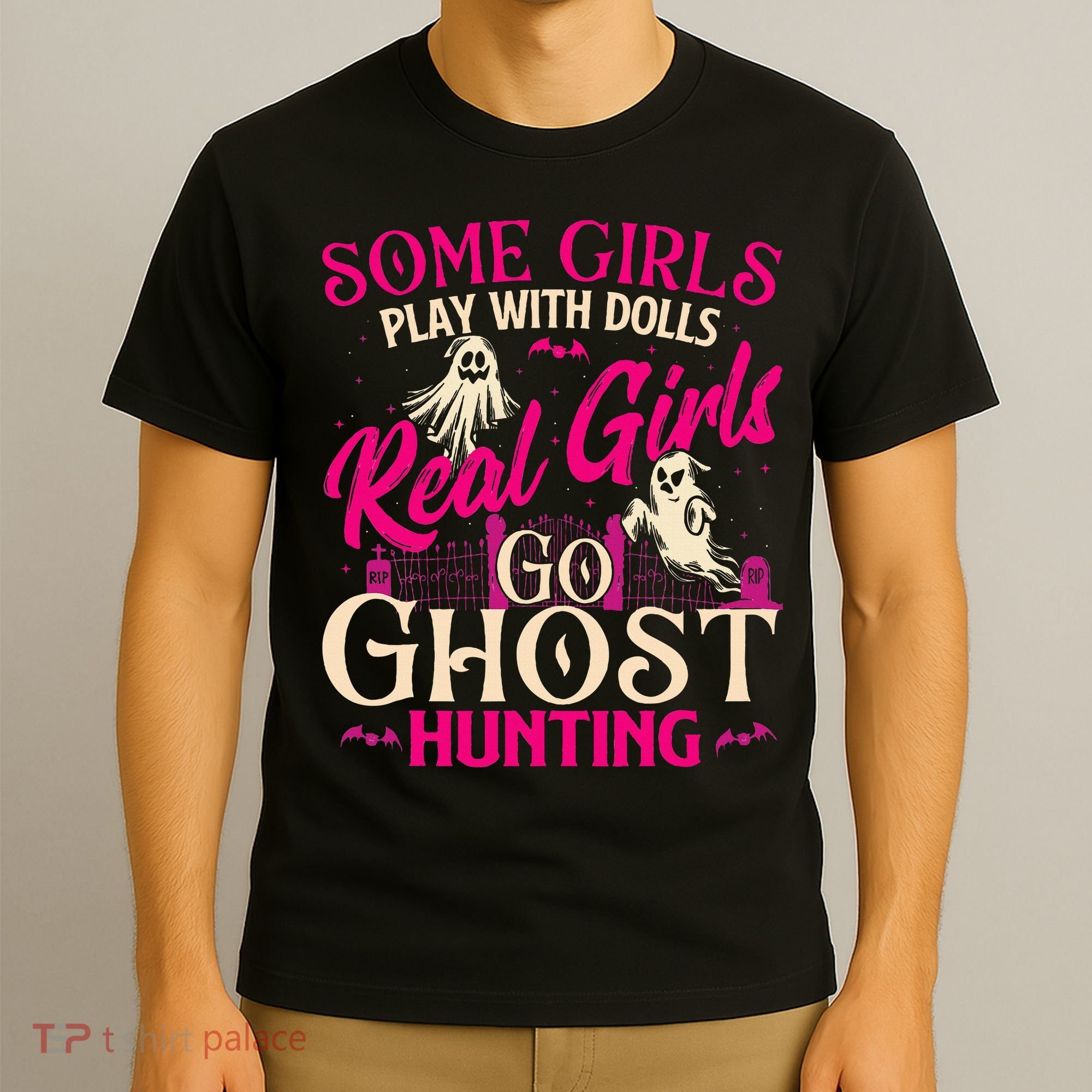Real Go Ghost Hunting Ghosts Paranormal Researcher T-Shirt