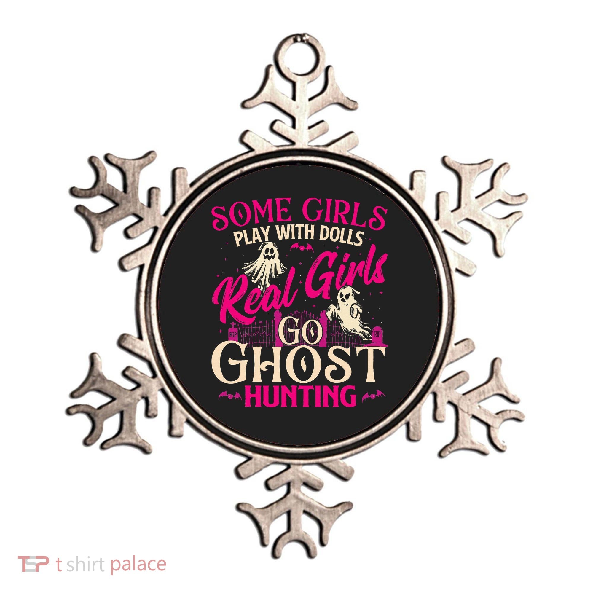 Real Go Ghost Hunting Ghosts Paranormal Researcher Ornament
