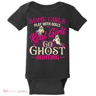 Real Go Ghost Hunting Ghosts Paranormal Researcher Baby Bodysuit