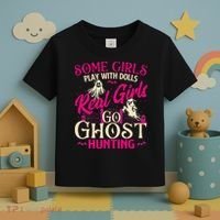 Real Go Ghost Hunting Ghosts Paranormal Researcher Toddler T-Shirt thumb 3