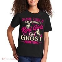 Real Go Ghost Hunting Ghosts Paranormal Researcher Kids T-Shirt thumb 2