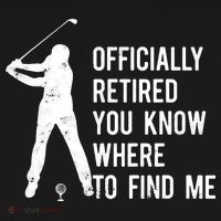 Retired Golf Gift Retirement Party Retiring Golfing Mousepad thumb 1