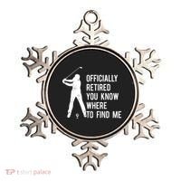 Retired Golf Gift Retirement Party Retiring Golfing Ornament thumb 0