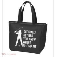 Retired Golf Gift Retirement Party Retiring Golfing Tote Bag thumb 3
