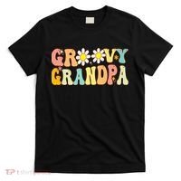 Retro Groovy Grandpa Birthday Matching Family Father's Day T-Shirt thumb 0