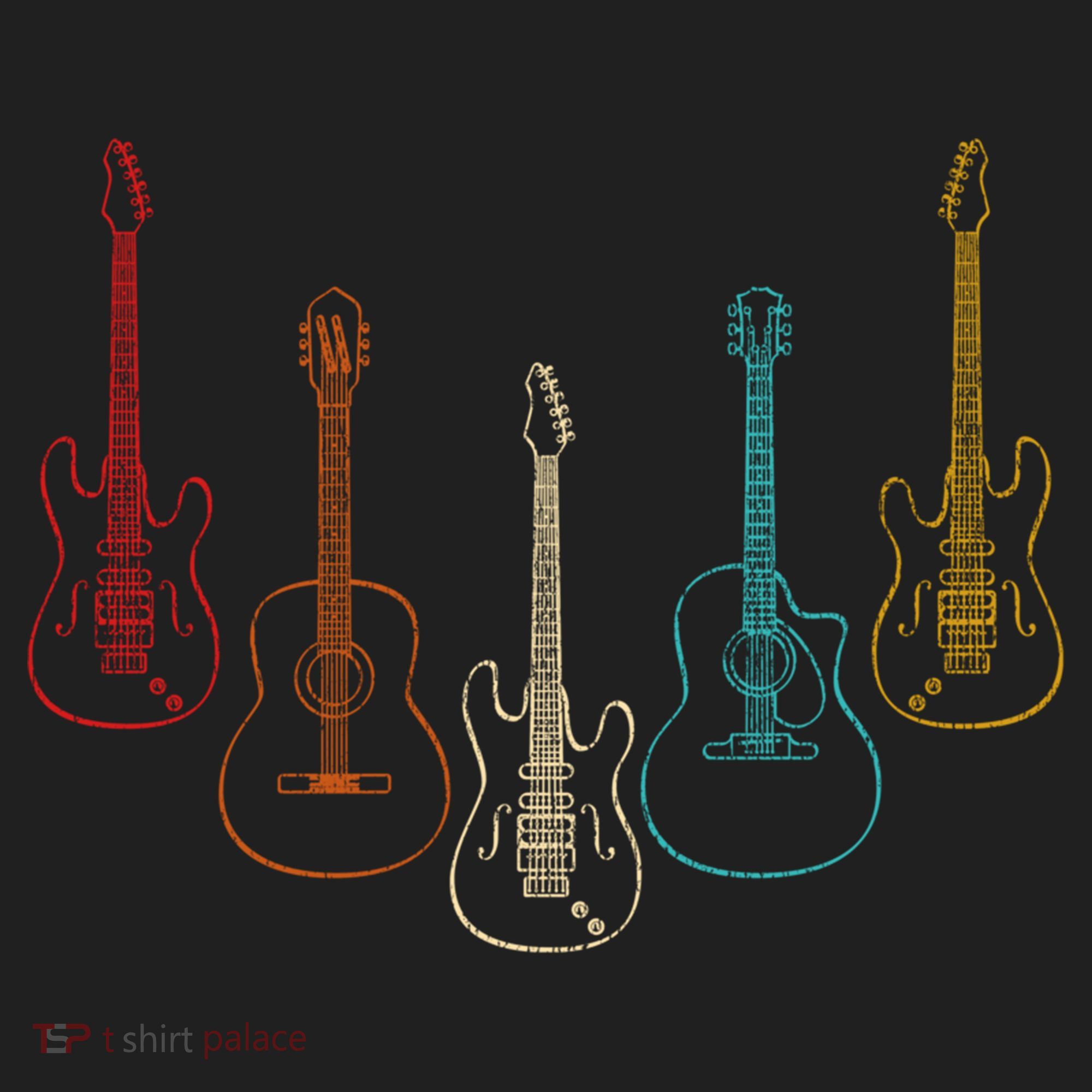 Retro Guitar Gift Beanie