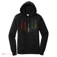 Retro Guitar Gift Women's Hoodie thumb 0