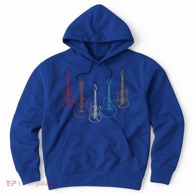 Retro Guitar Gift Hoodie