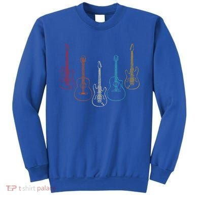 Retro Guitar Gift Sweatshirt