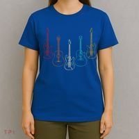 Retro Guitar Gift T-Shirt thumb 4