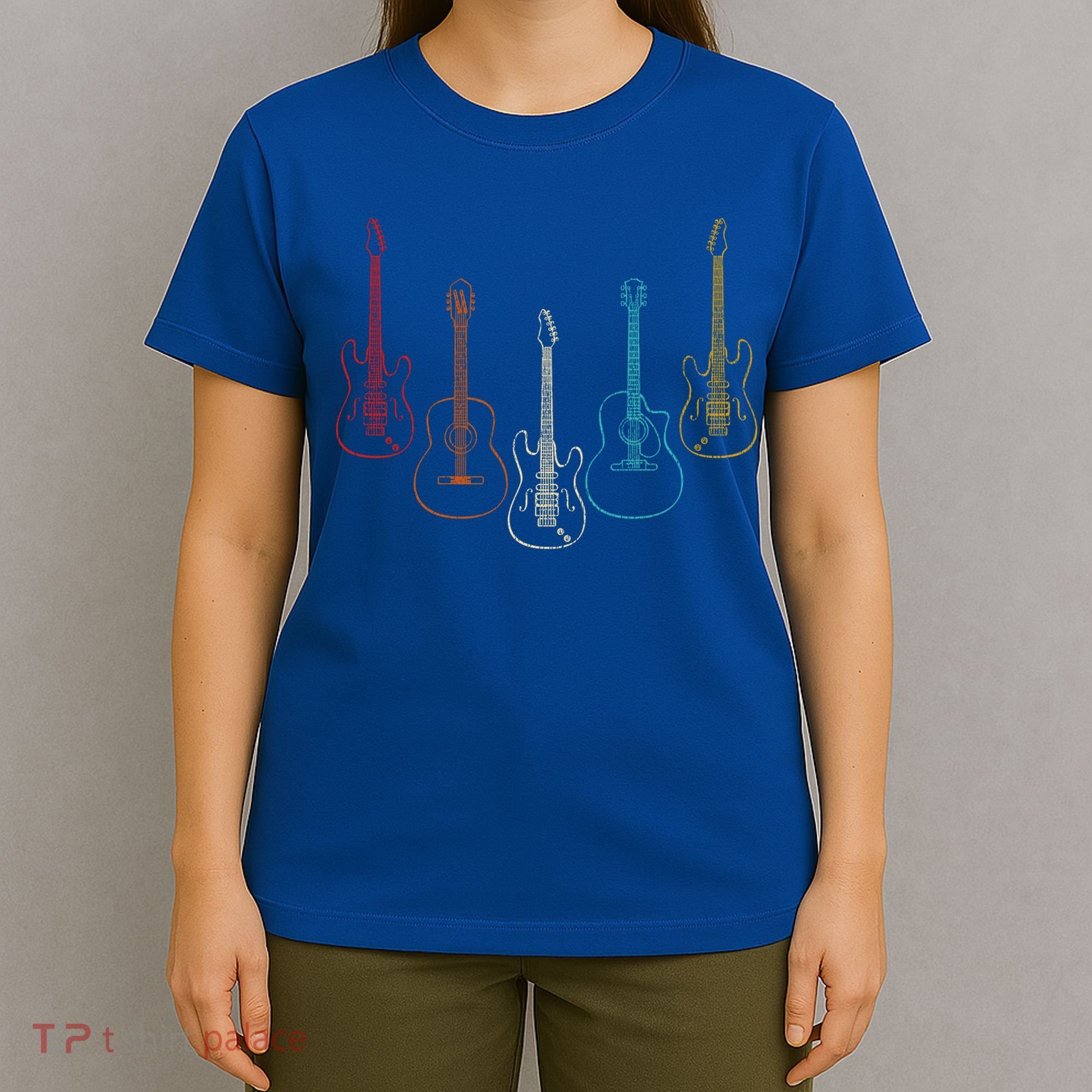 Retro Guitar Gift T-Shirt
