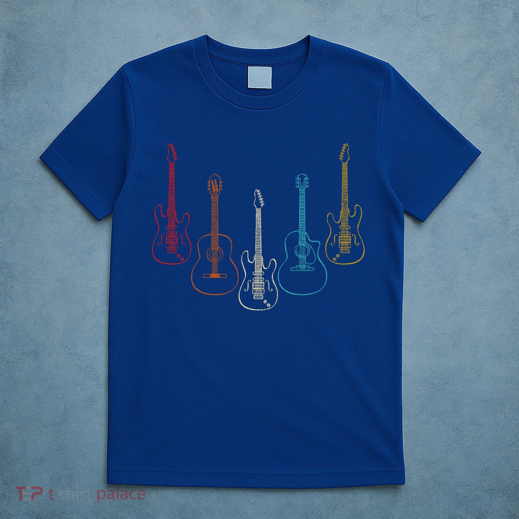 Retro Guitar Gift T-Shirt