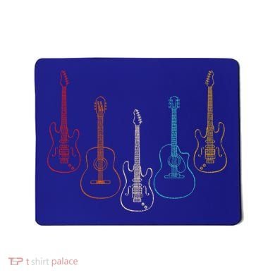 Retro Guitar Gift Mousepad