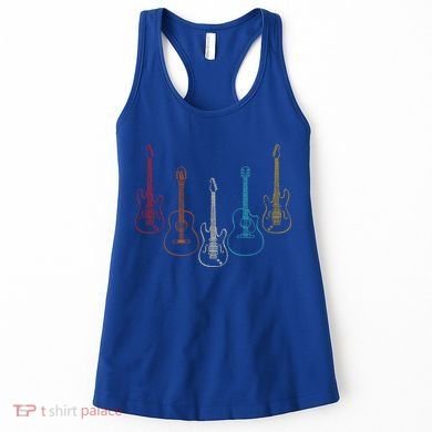 Retro Guitar Gift Women's Tank Top