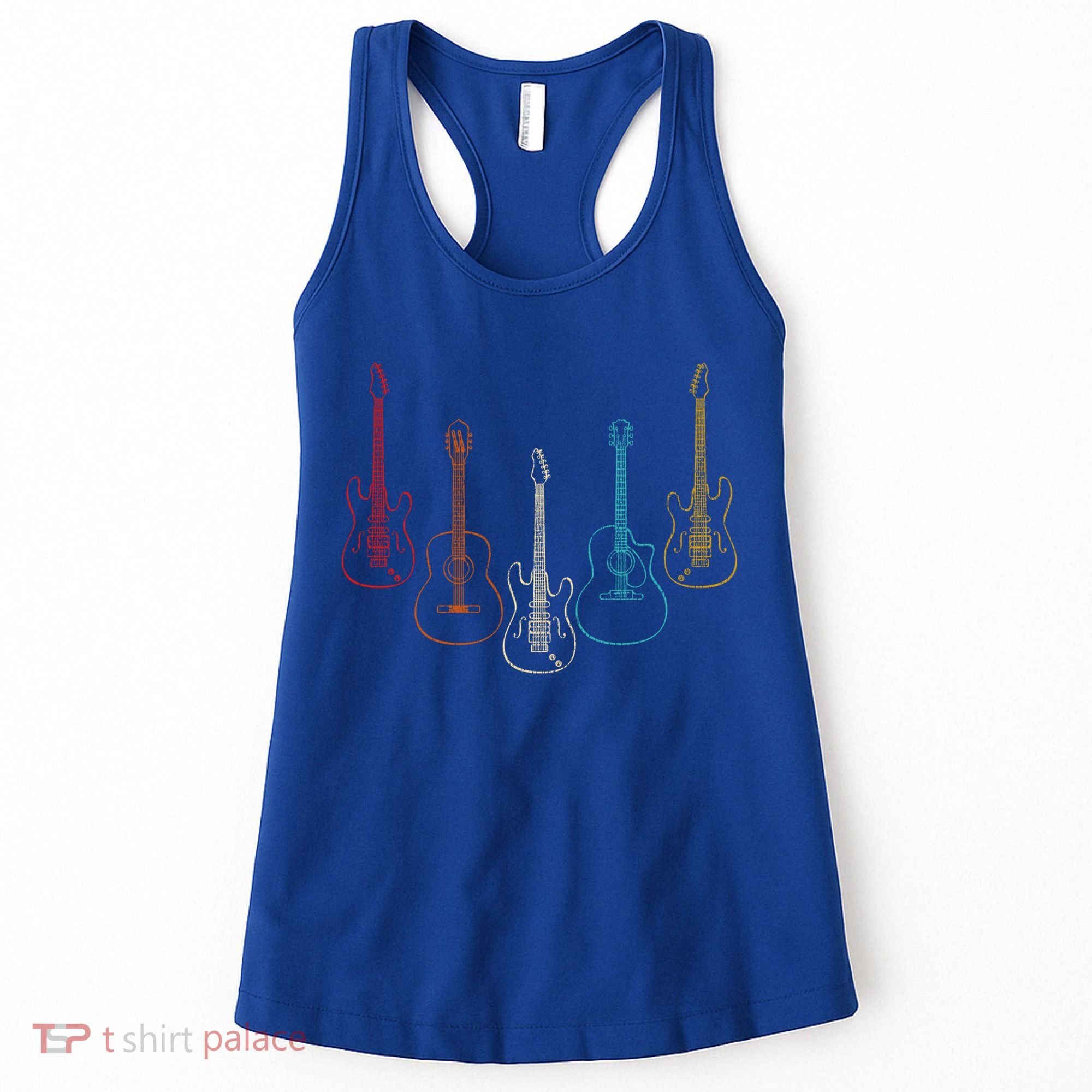 Retro Guitar Gift Women's Tank Top