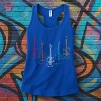 Retro Guitar Gift Women's Tank Top thumb 3