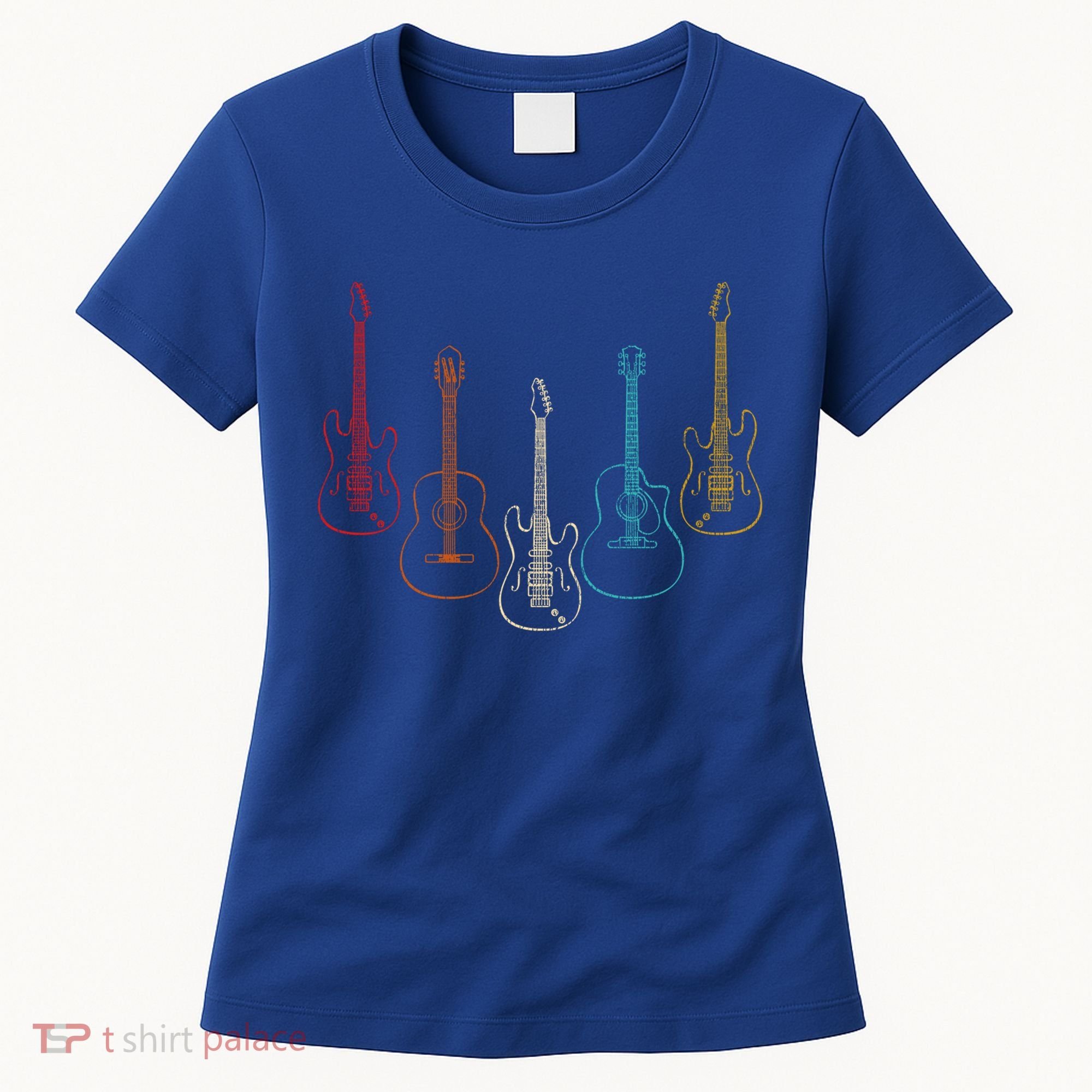 Retro Guitar Gift Women's T-Shirt