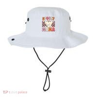 Retro Groovy Halloween Ghost Spooky Mama Costume Bucket Hat thumb 0