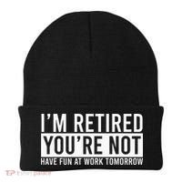 Retirement Gifts Humorous Retirement Beanie thumb 0