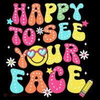 Retro Groovy Happy To See Your Face Back To School Teacher Coffee Mug thumb 5