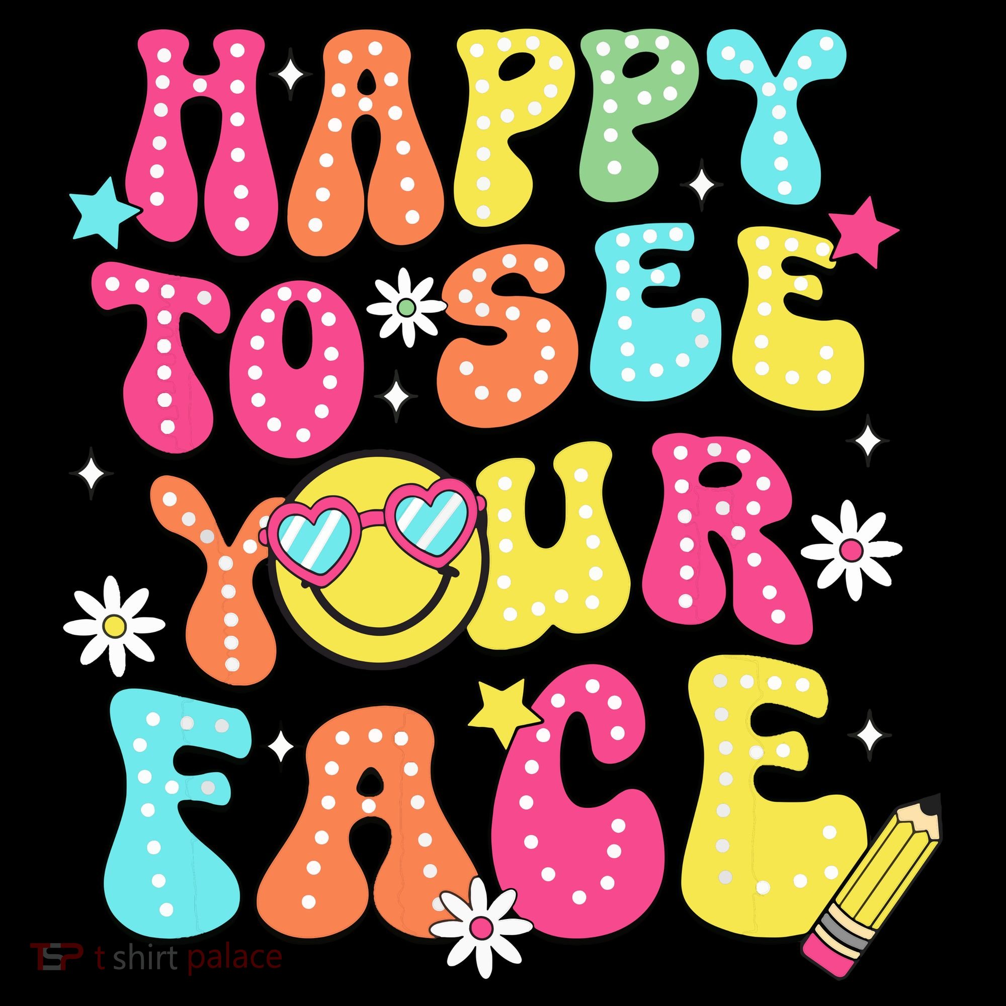 Retro Groovy Happy To See Your Face Back To School Teacher Coffee Mug