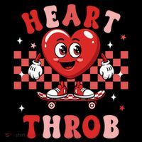 Retro Groovy Heart Throb Valentines Day Coffee Mug thumb 5