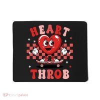 Retro Groovy Heart Throb Valentines Day Mousepad thumb 0