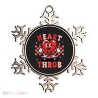 Retro Groovy Heart Throb Valentines Day Ornament thumb 0
