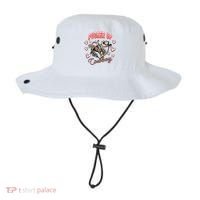 Retro Groovy Howdy Valentines Cowboy Hat Pucker Up! Bucket Hat thumb 0