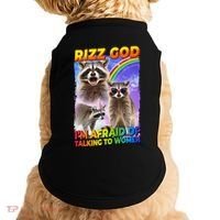 Rizz God IM Afraid Of Talking To Women Doggie Tank thumb 0