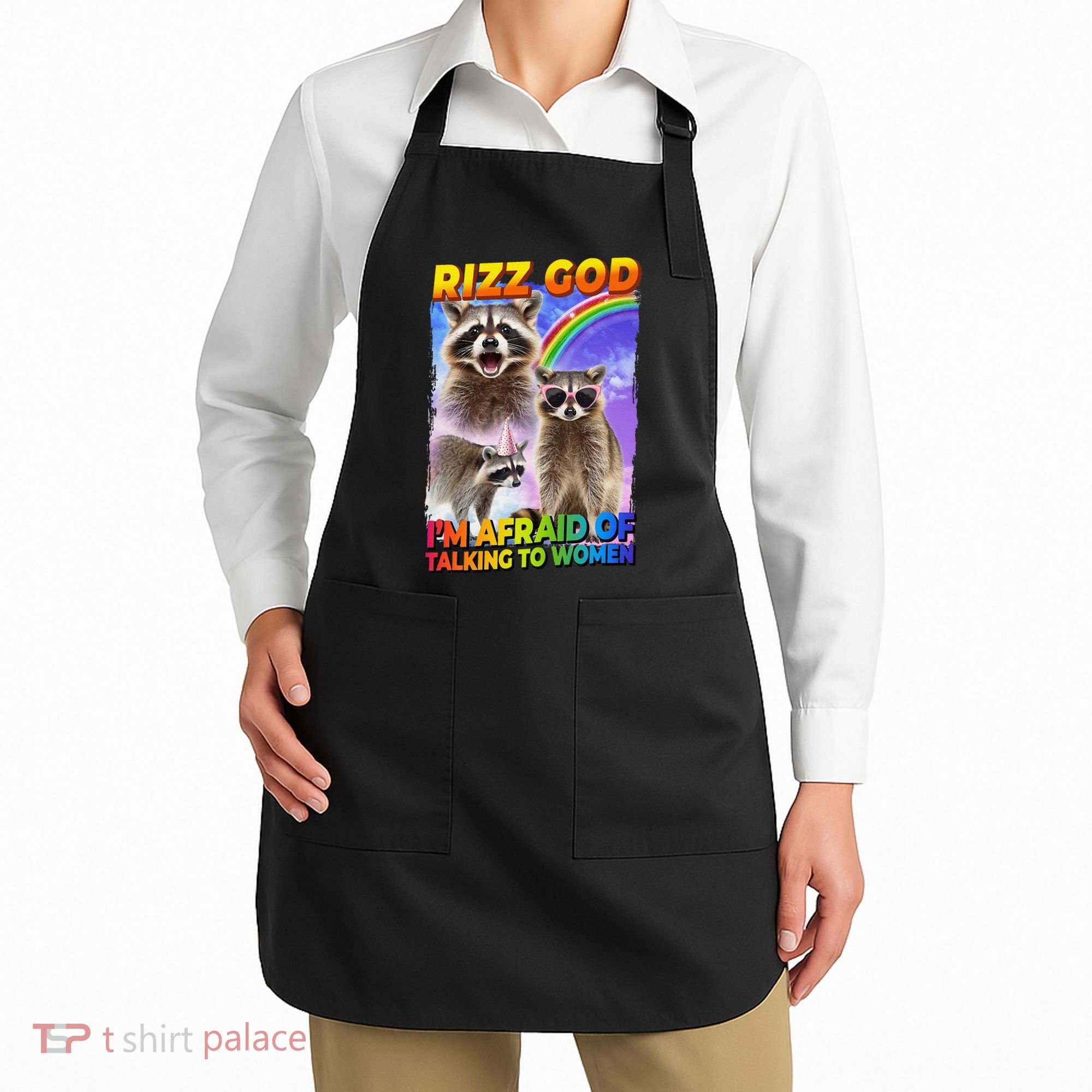 Rizz God IM Afraid Of Talking To Women Apron