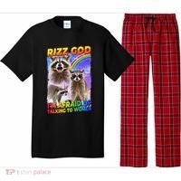 Rizz God IM Afraid Of Talking To Women Pajama Set thumb 0