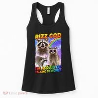 Rizz God IM Afraid Of Talking To Women Women's Tank Top thumb 0