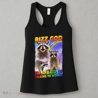 Rizz God IM Afraid Of Talking To Women Women's Tank Top thumb 3