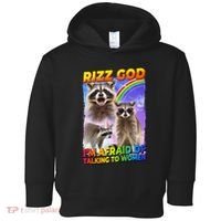 Rizz God IM Afraid Of Talking To Women Toddler Hoodie thumb 0