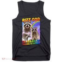 Rizz God IM Afraid Of Talking To Women Tank Top thumb 0