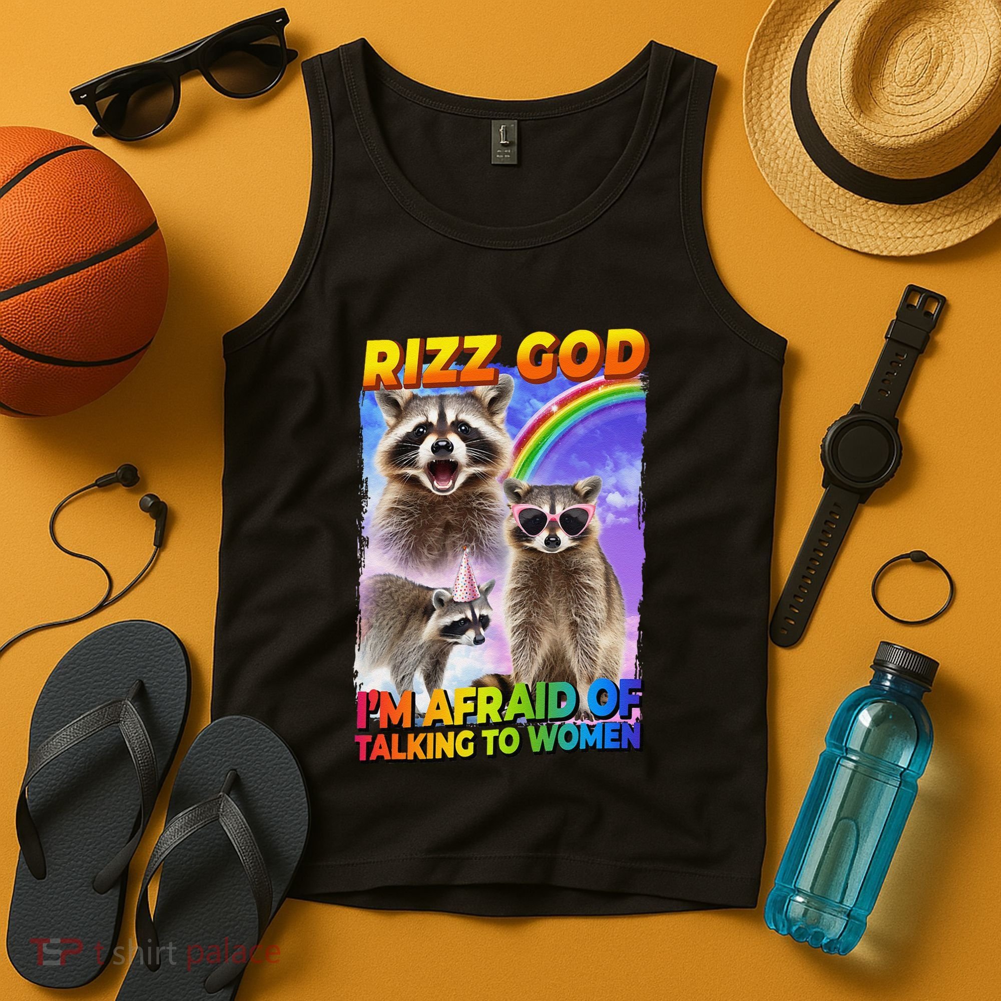 Rizz God IM Afraid Of Talking To Women Tank Top