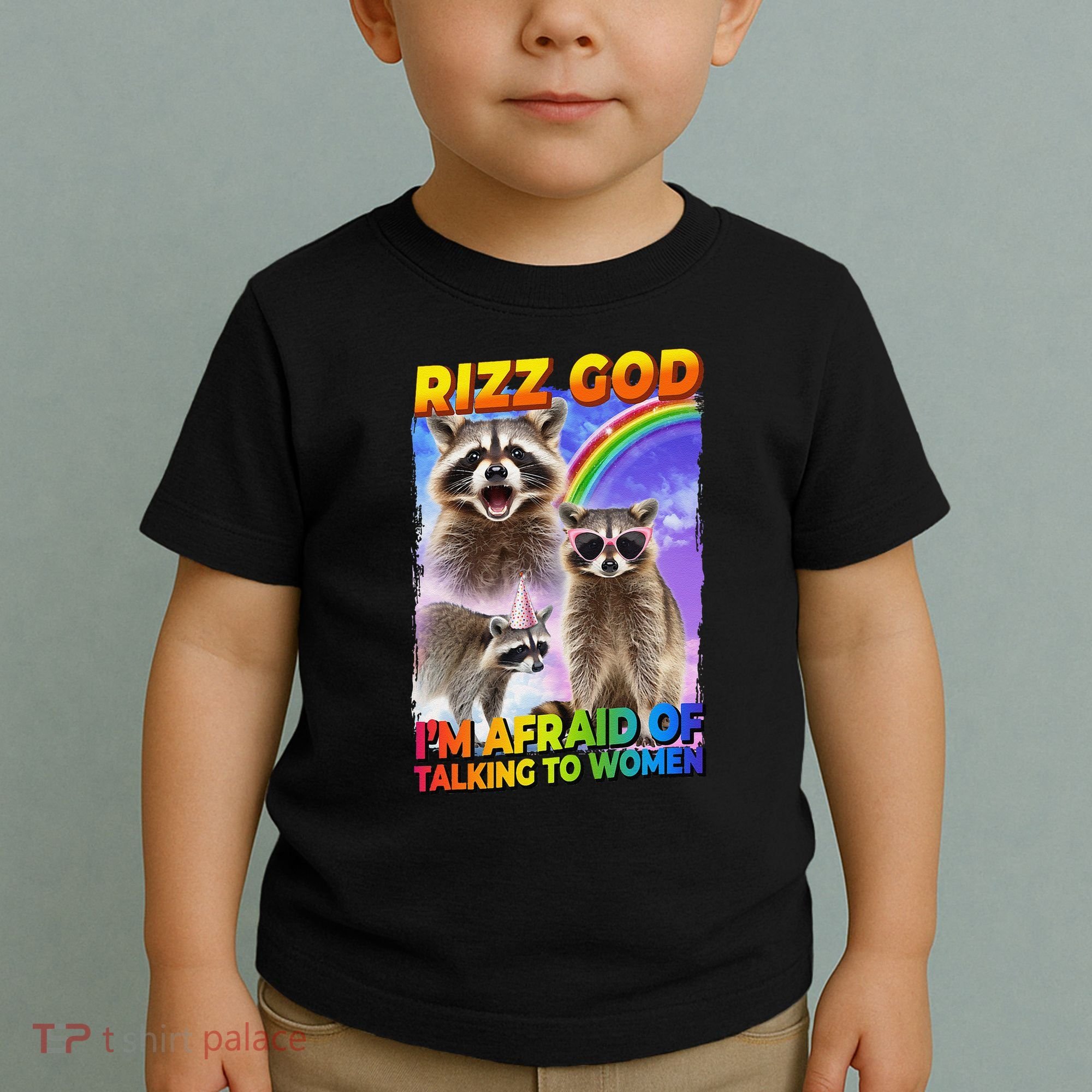 Rizz God IM Afraid Of Talking To Women Toddler T-Shirt
