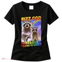 Rizz God IM Afraid Of Talking To Women Women's T-Shirt thumb 0