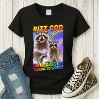 Rizz God IM Afraid Of Talking To Women Women's T-Shirt thumb 3