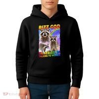 Rizz God IM Afraid Of Talking To Women Kids Hoodie thumb 4
