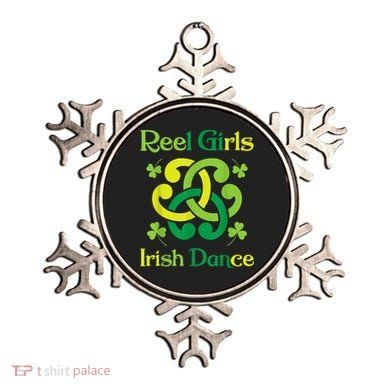 Reel Girl Irish Dance - Irish Dancer Ceili Reel Dance Ornament
