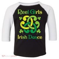 Reel Girl Irish Dance - Irish Dancer Ceili Reel Dance Toddler Fine Jersey T-Shirt thumb 0