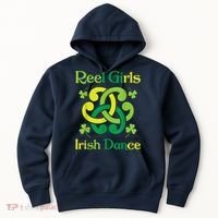 Reel Girl Irish Dance - Irish Dancer Ceili Reel Dance Hoodie thumb 0