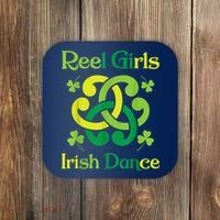 Reel Girl Irish Dance - Irish Dancer Ceili Reel Dance Coaster thumb 0