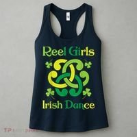 Reel Girl Irish Dance - Irish Dancer Ceili Reel Dance Women's Tank Top thumb 3