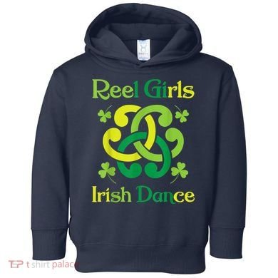 Reel Girl Irish Dance - Irish Dancer Ceili Reel Dance Toddler Hoodie
